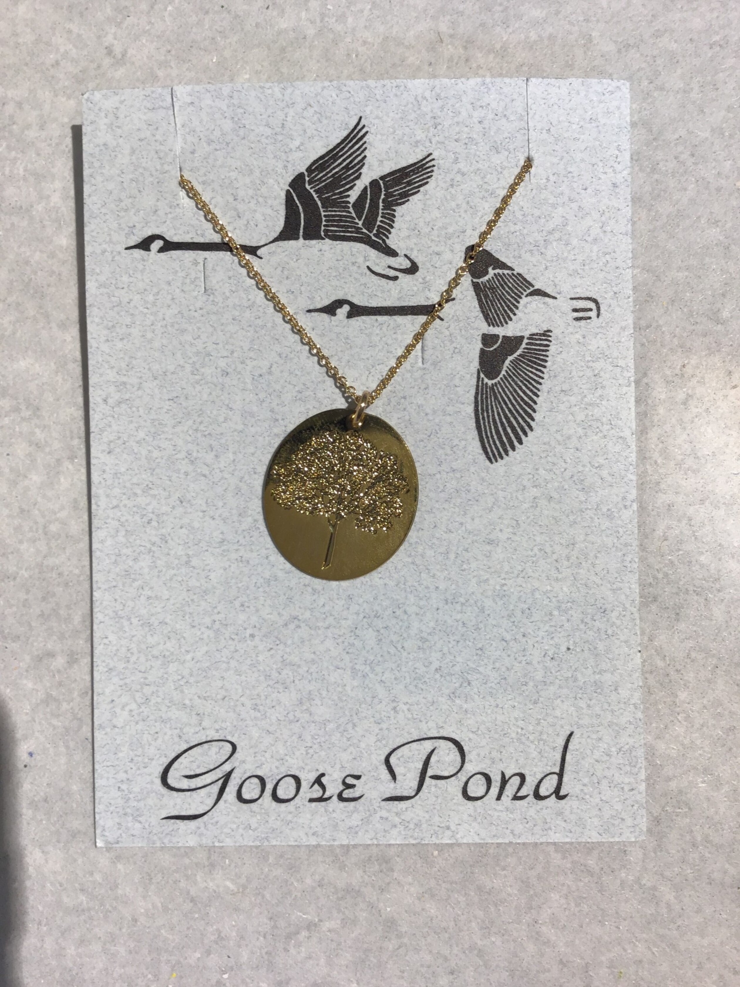 Tree of Hope Necklace by Goose Pond Log House Craft Gallery