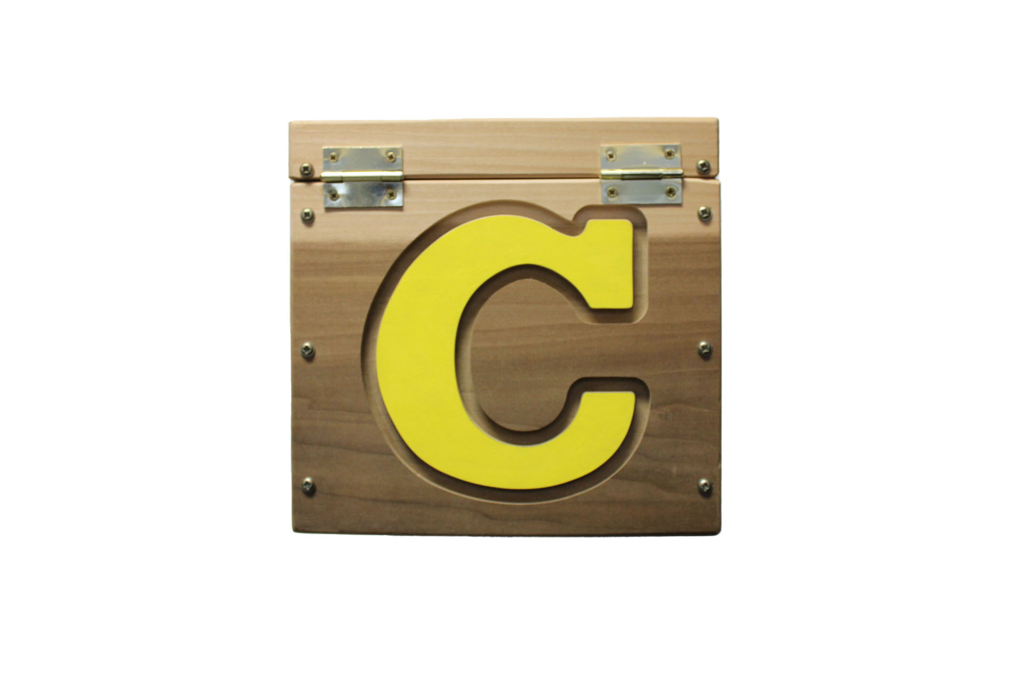 Children's Wooden Alphabet Box by Aardvark Woodworks - Log House Craft ...