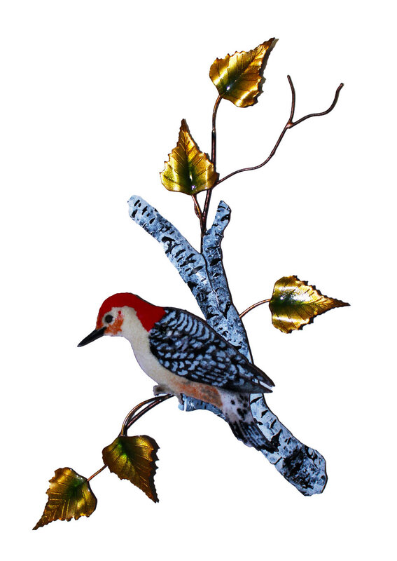 BOVO Red Bellied Woodpecker Birch