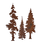 ELEGA Trees set of 3 L, M, SM Spruce