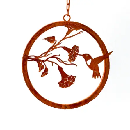 ELEGA Hummingbird on Morning Glory Ring