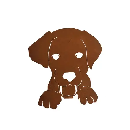 ELEGA Dog Face Silhouette
