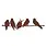 ELEGA Birds On Wire Wall Art