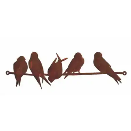 ELEGA ‌Birds on a Wire Silhouette Wall Art