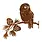 ELEGA Saw-Whet Owl on Pine Branch