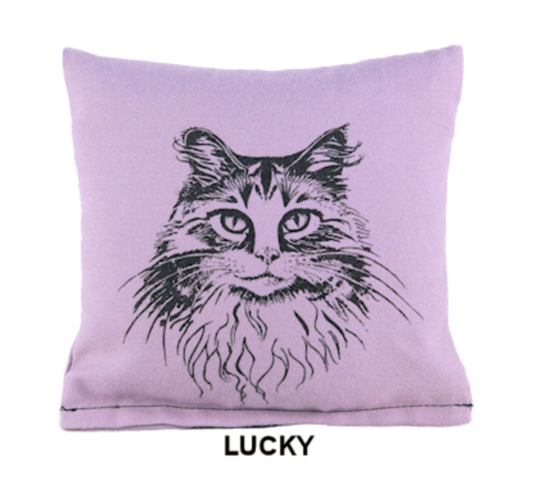 DrPuCat Assorted Square Catnip Pillows