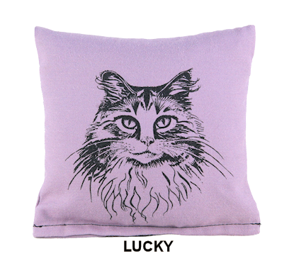 DrPuCat Assorted Square Catnip Pillows