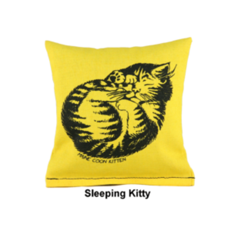 DrPuCat Assorted Square Catnip Pillows