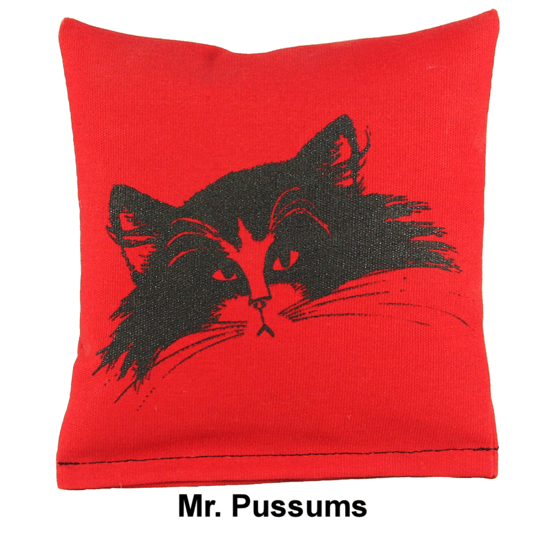 DrPuCat Assorted Square Catnip Pillows