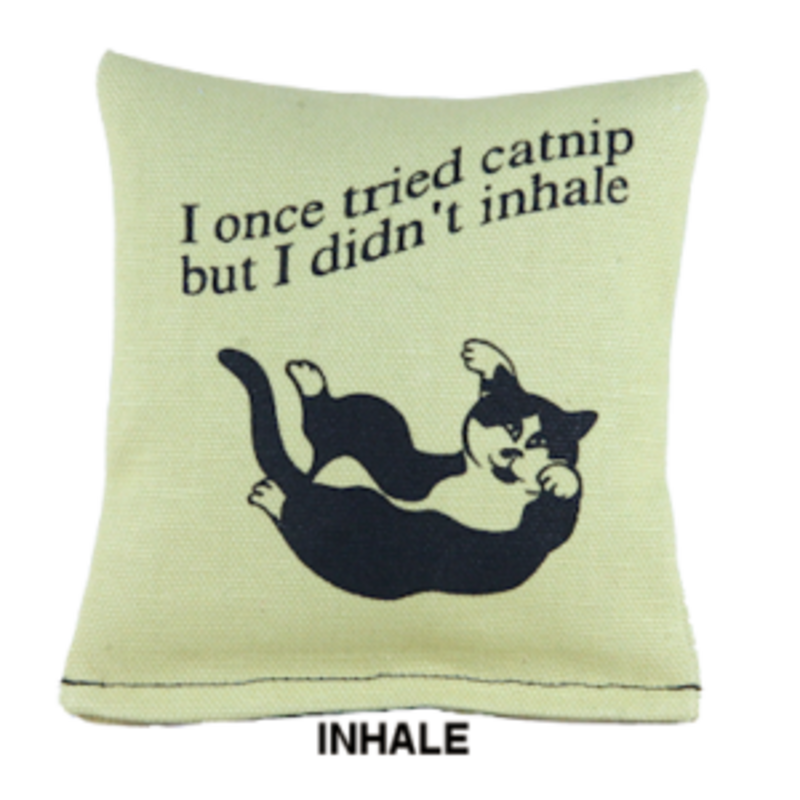 DrPuCat Assorted Square Catnip Pillows