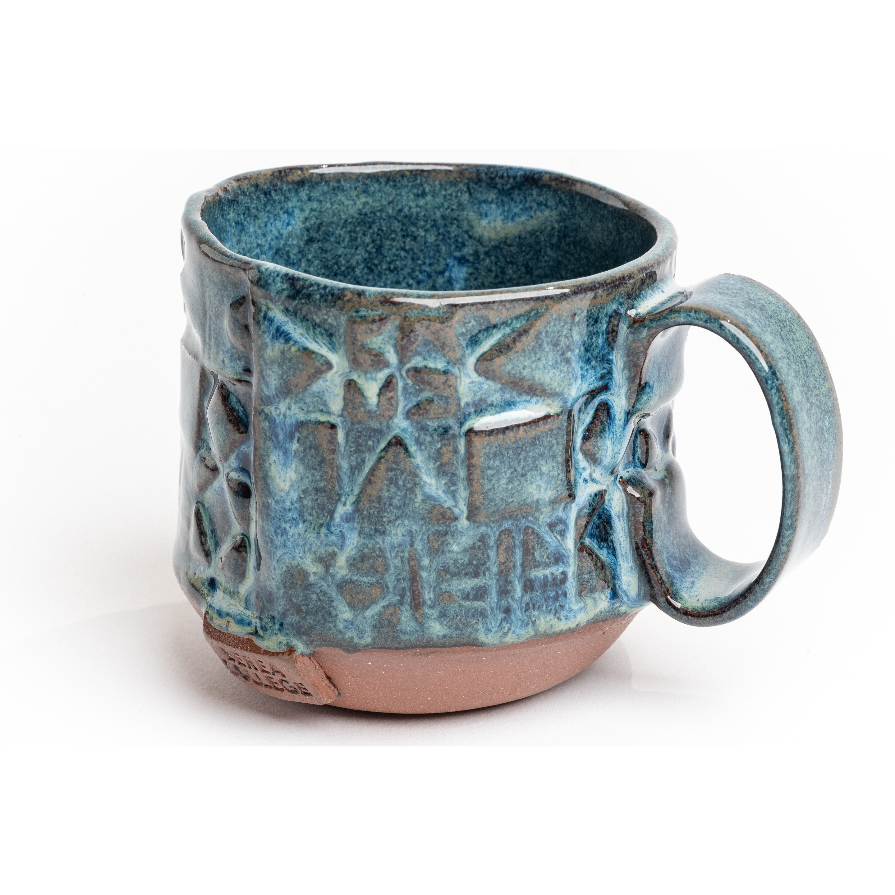 Heirloom Collection Mug Floating Blue Log House Craft Gallery