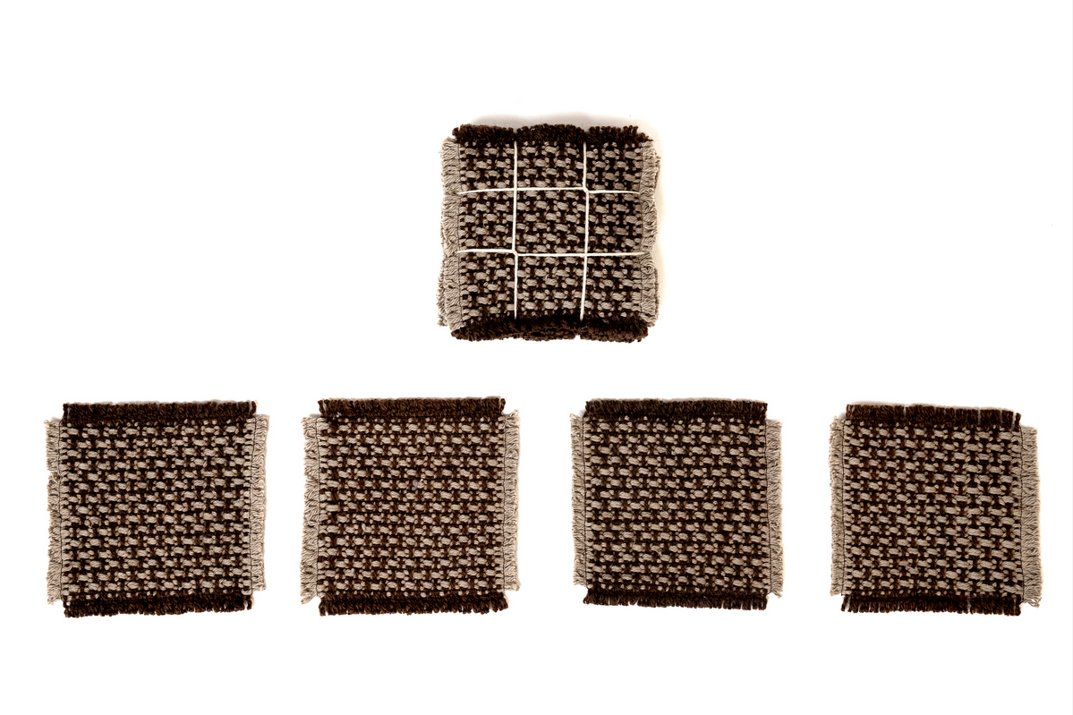 BWEAV Walnut Coasters (Set of 6)