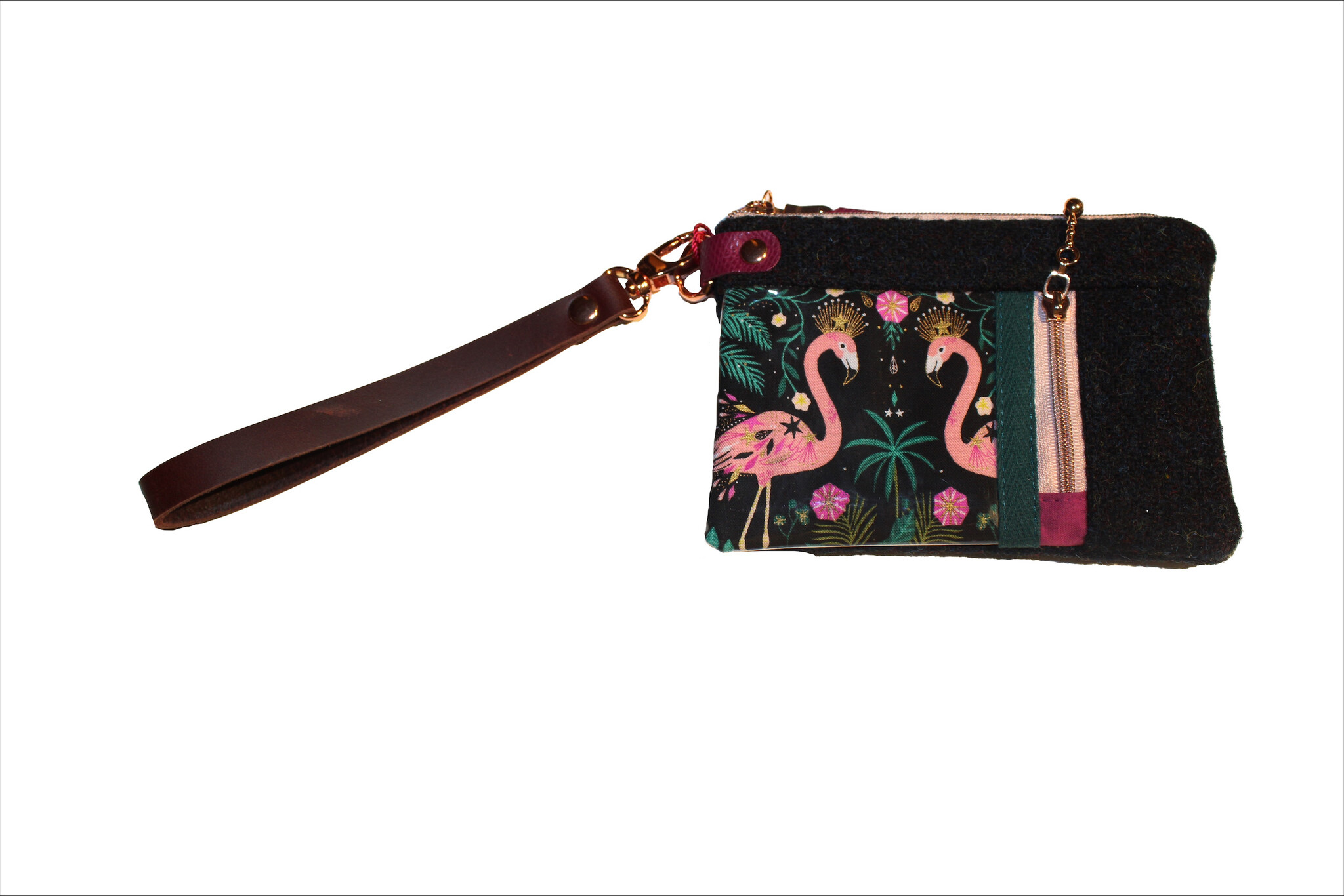 ARTWHM Mini Zippy Tweed Wallet