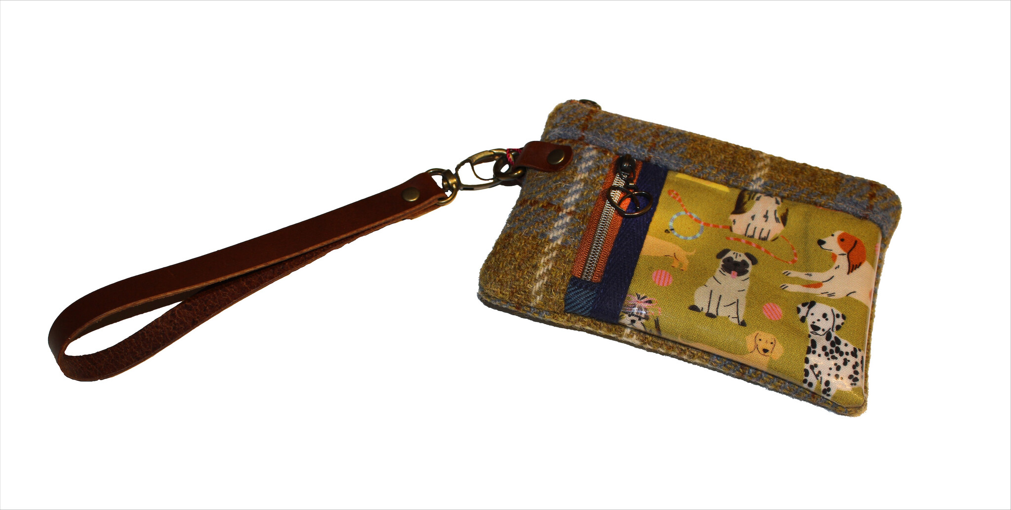 ARTWHM Mini Zippy Tweed Wallet