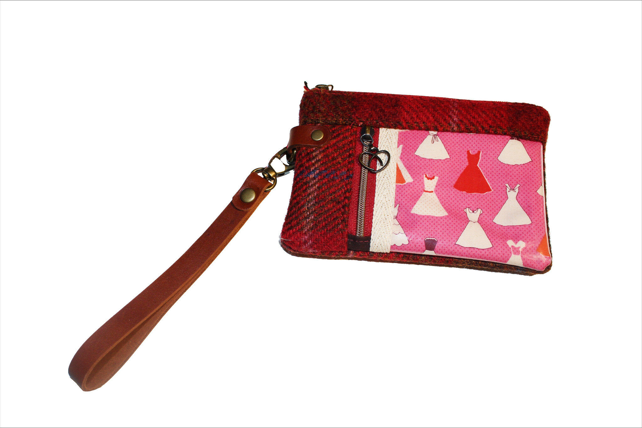 ARTWHM Mini Zippy Tweed Wallet