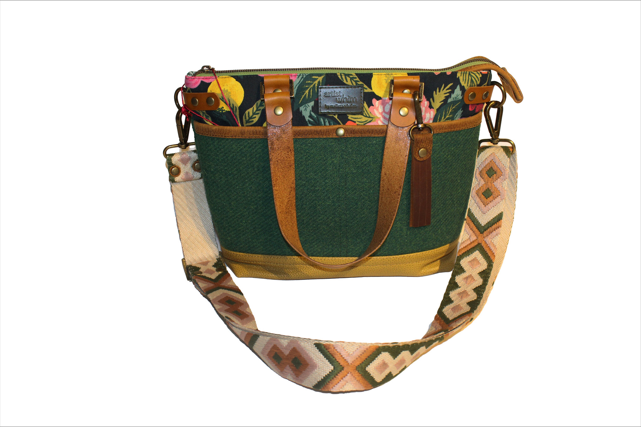 ARTWHM Full Size Tweed Cami Purse
