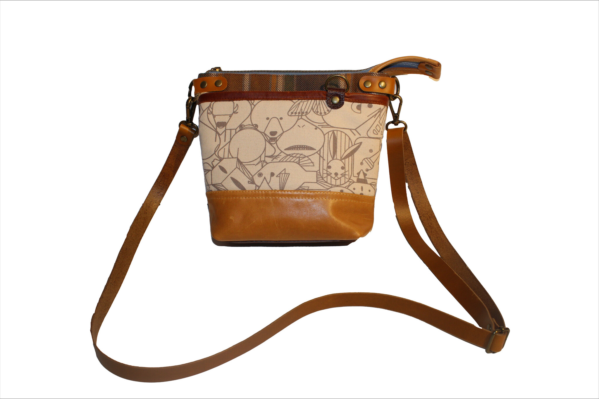 ARTWHM Mid Size Tweed Cami Purse