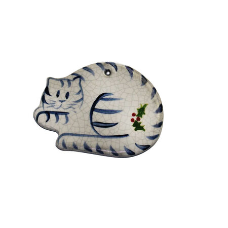 BRICKP Curled Up Cat Ornament