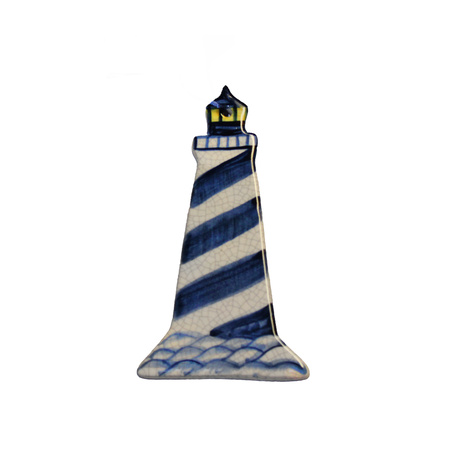 BRICKP Stripped Lighthouse Ornament