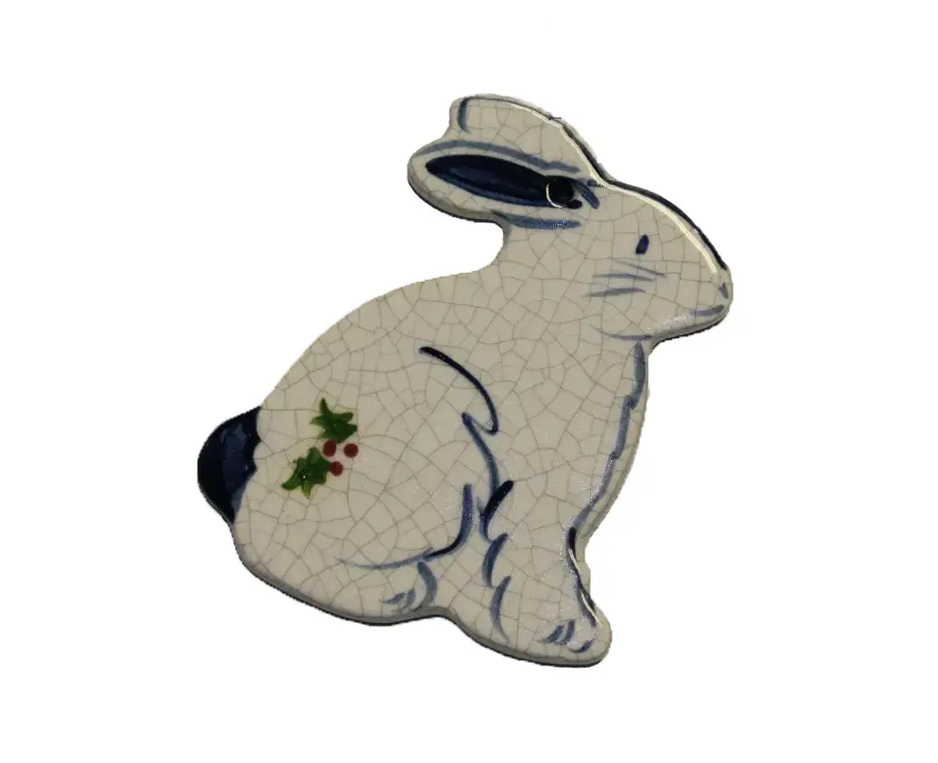 BRICKP Sitting Rabbit Ornament