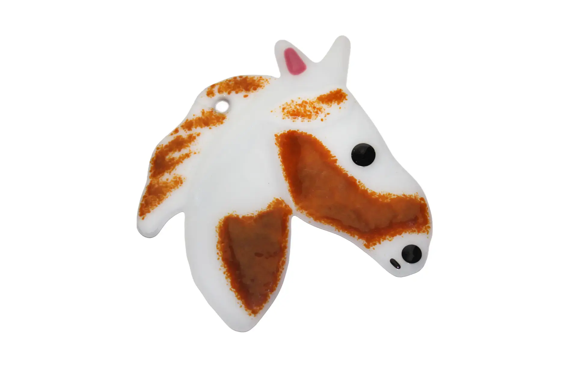 ARVEL Pinto Horse Head Ornament
