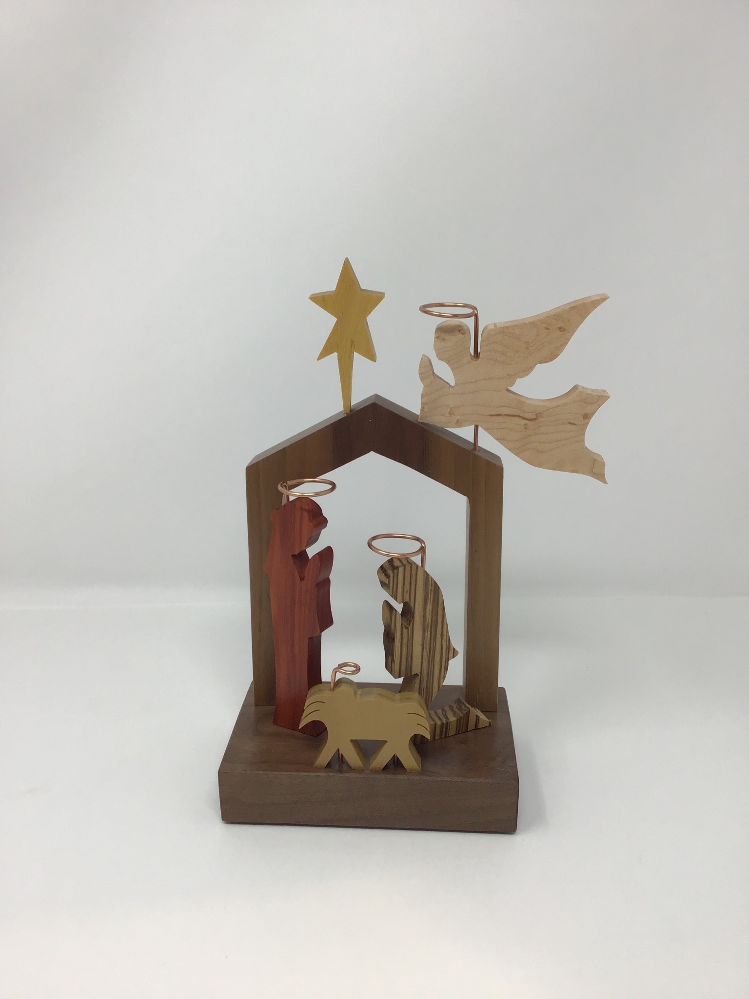 CLAYW 6 FIGURE NATIVITY