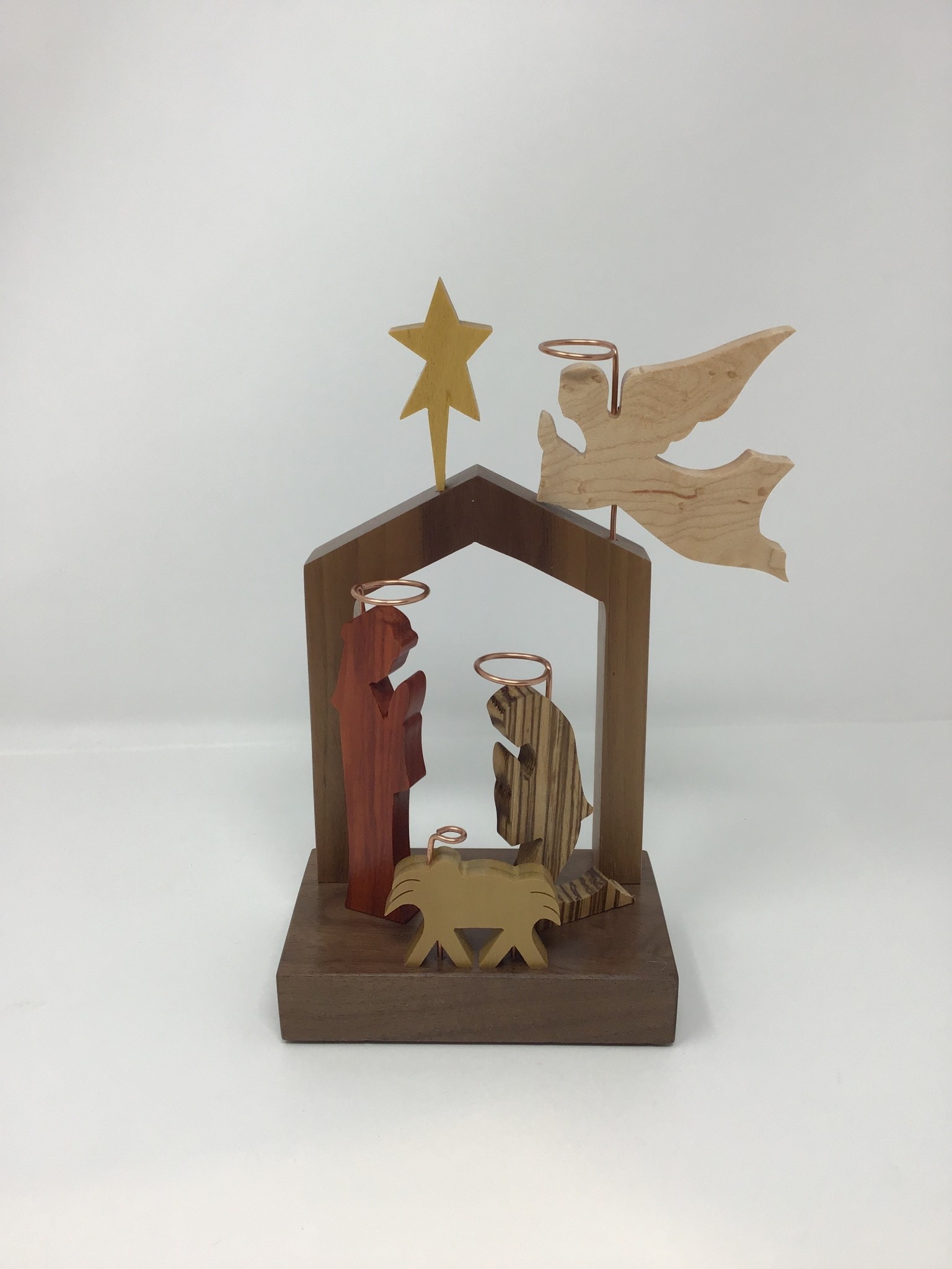 CLAYW 6 FIGURE NATIVITY