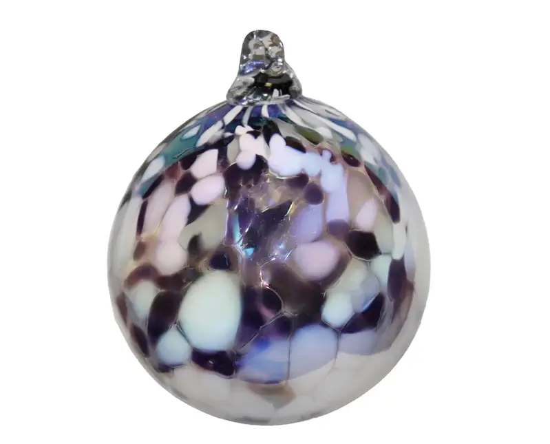 HINKL Amethyst White Ornament