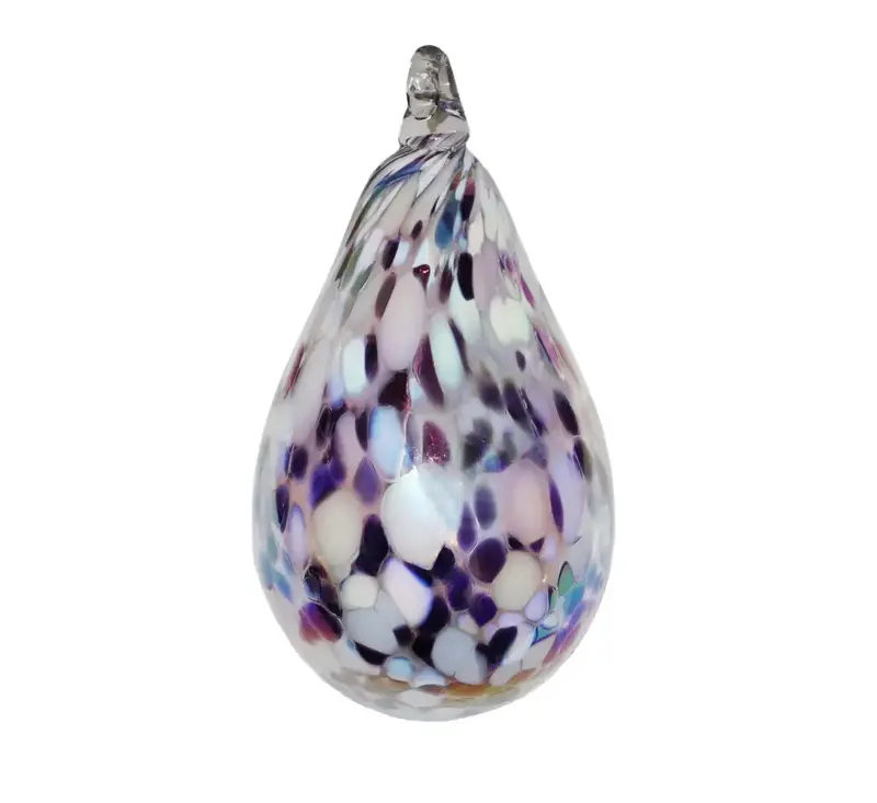 HINKL Amethyst White Ornament