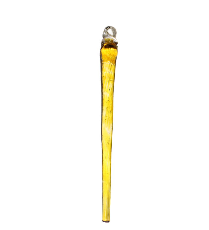 CGLASS 6" ICICLE GOLD