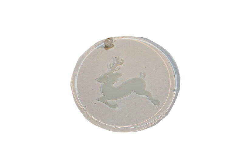 IMAGE ETCHED NO BORDER ORNAMENT