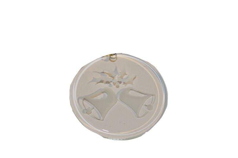 IMAGE ETCHED NO BORDER ORNAMENT
