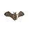 ROOSF Wall Hook Pewter Bat