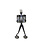 FORKD SALT AND PEPPER STAND FORK