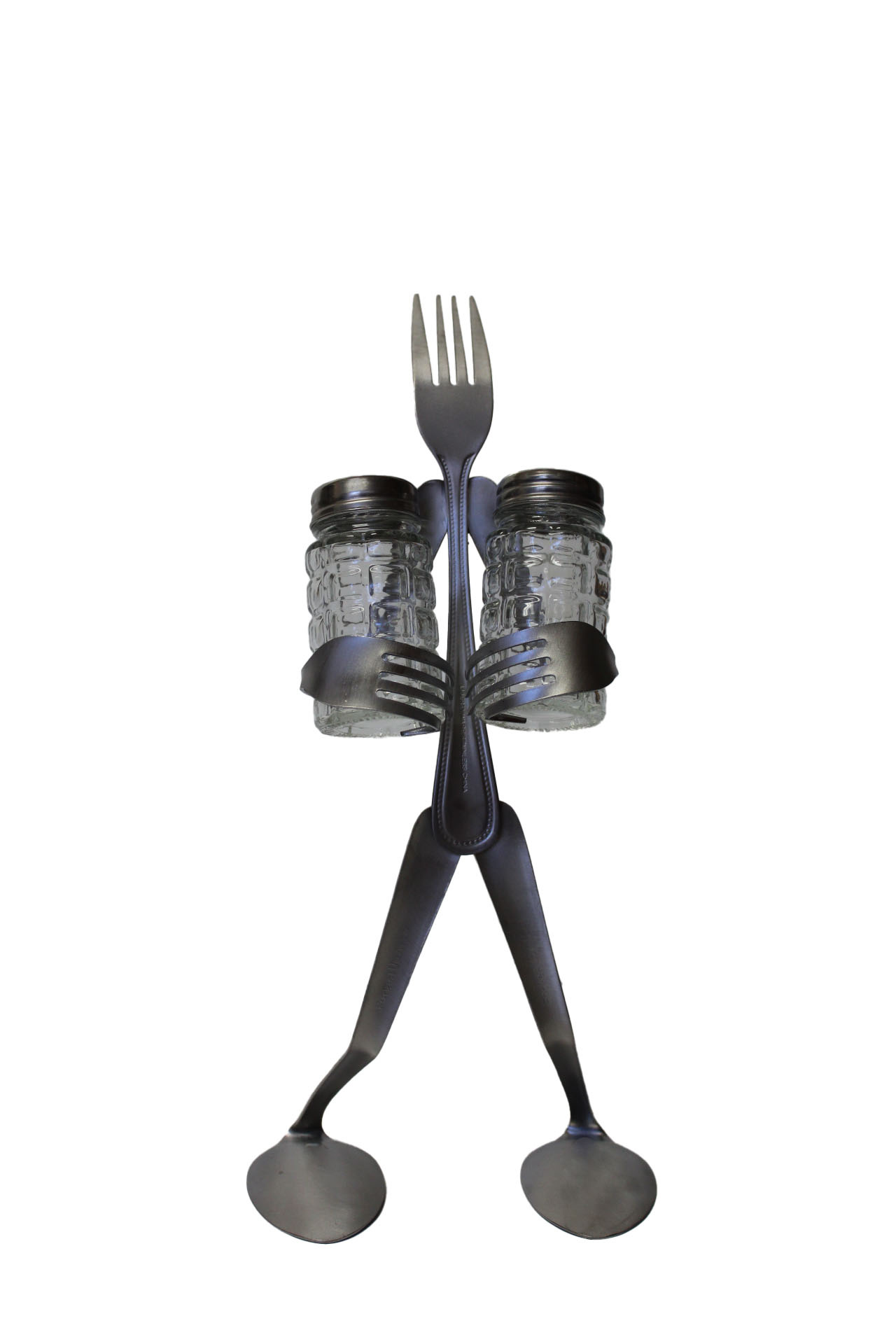 FORKD SALT AND PEPPER STAND FORK