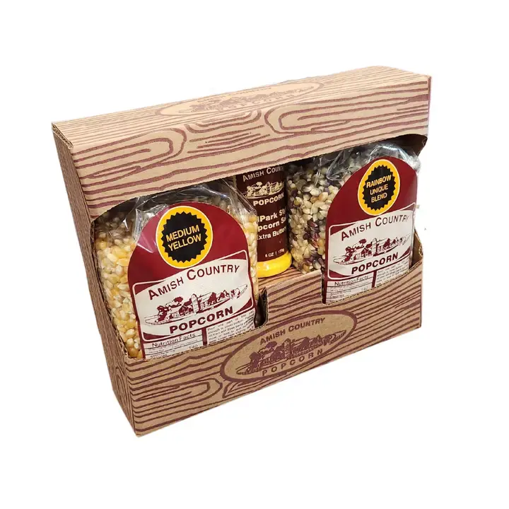 AMISH 2 lb Gift Box Popcorn