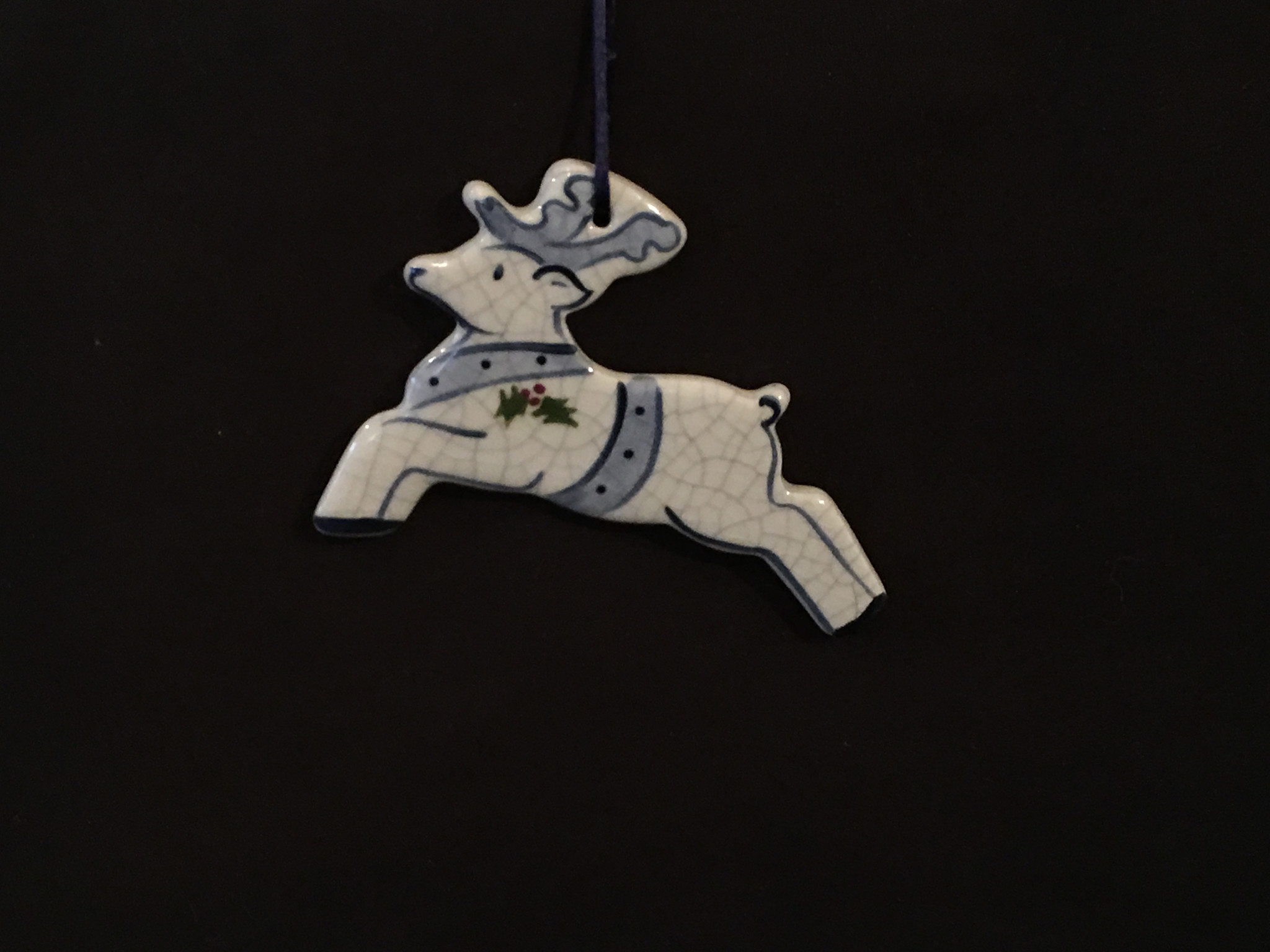 BRICKP Animal, ornament, ceramic Reindeer