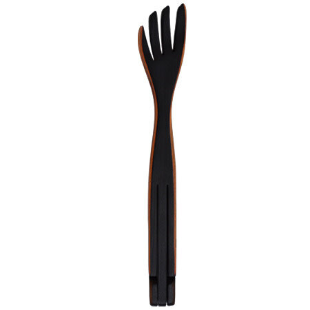 JNSP Inside Out Tongs w/flame Blackened Fork