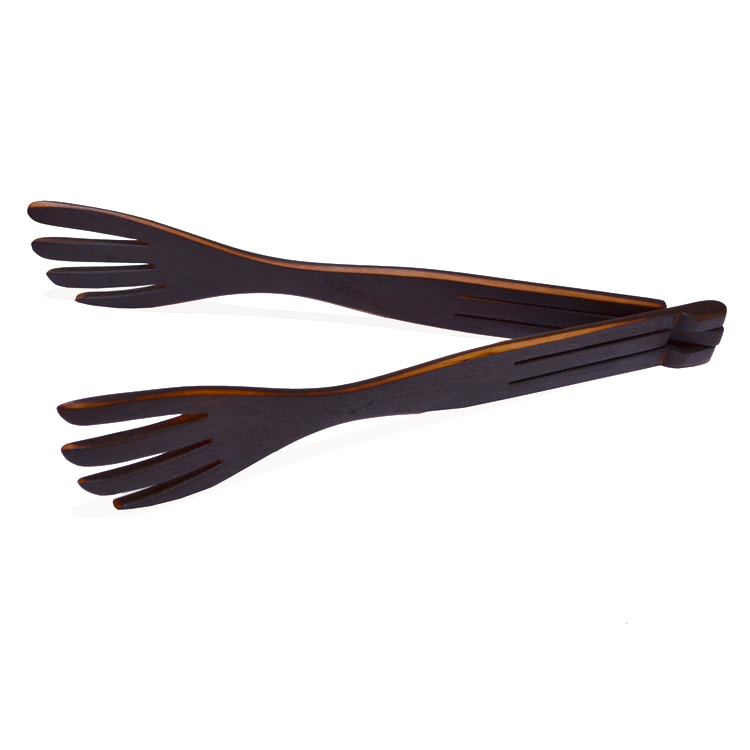 JNSP Inside Out Tongs w/flame Blackened Fork