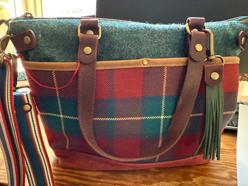 ARTWHM Full Size Tweed Cami Purse