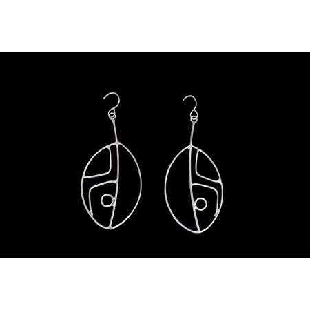 DRUSS Silver Earring #E271