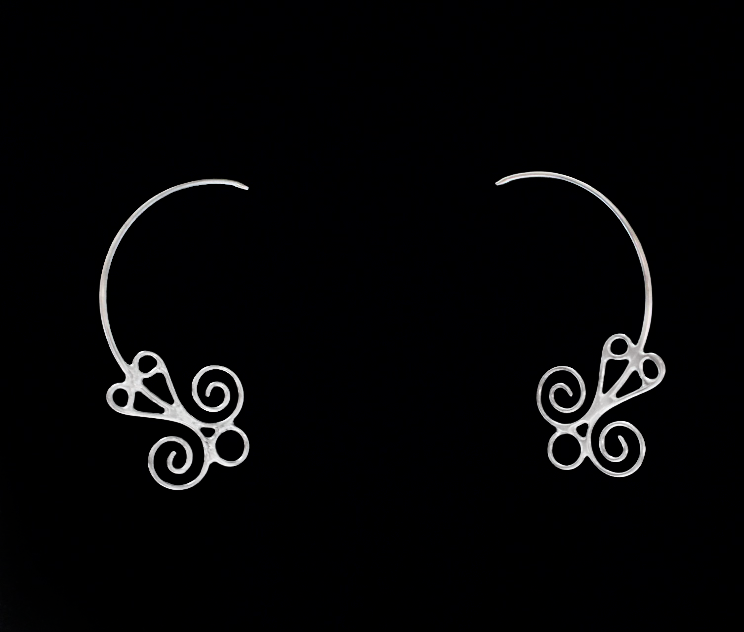 DRUSS Silver Earring #E112