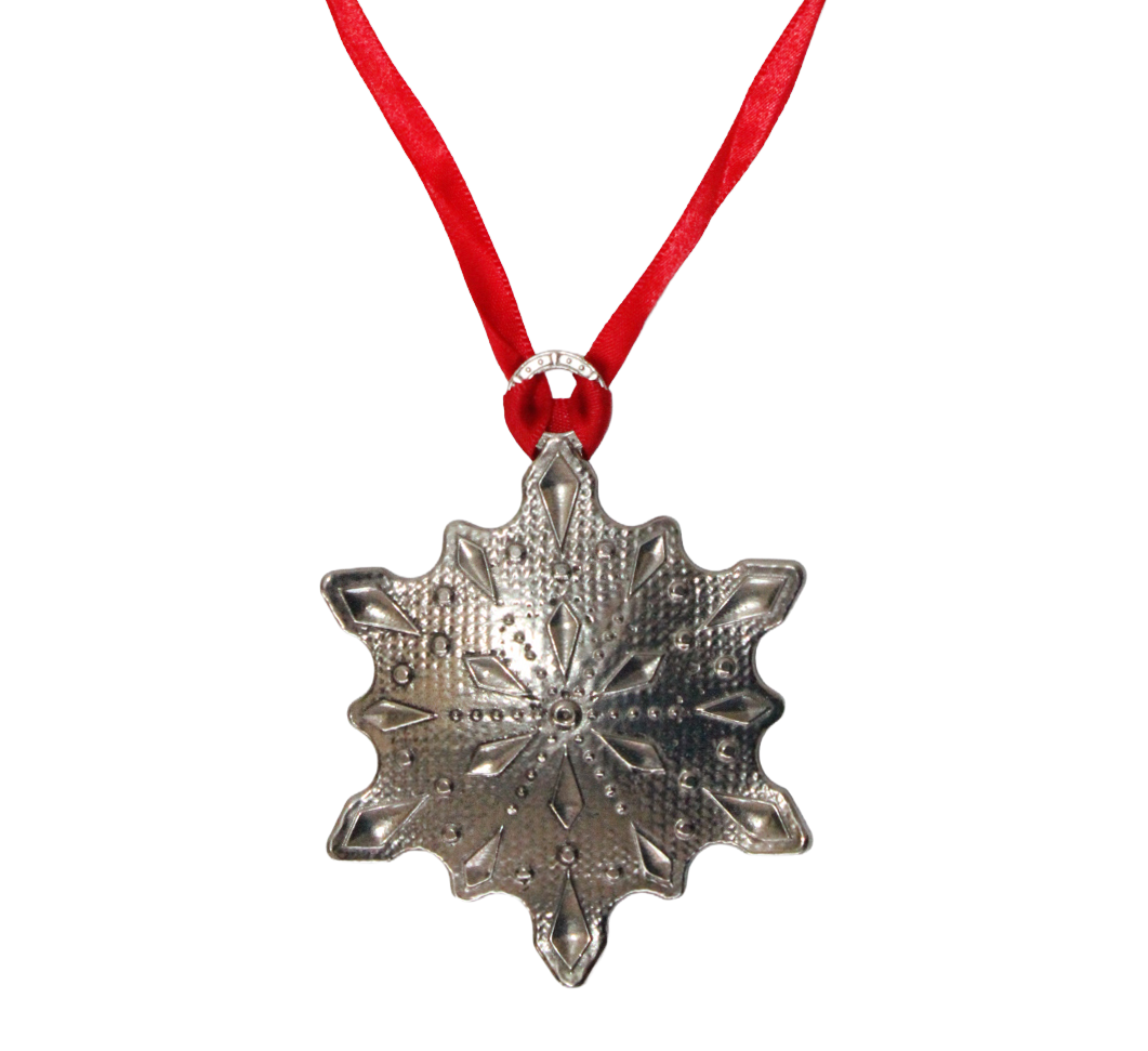 CROSBY Snowflake Ornament Snow