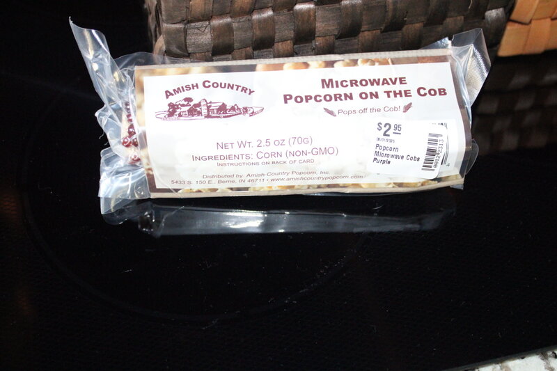 AMISH Popcorn Microwave Cobs