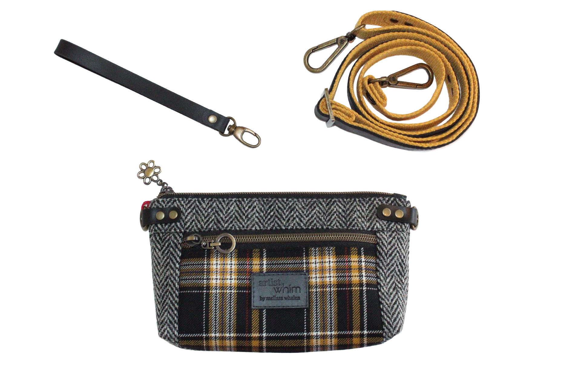 ARTWHM Devon Small Cross Body with webbed straps