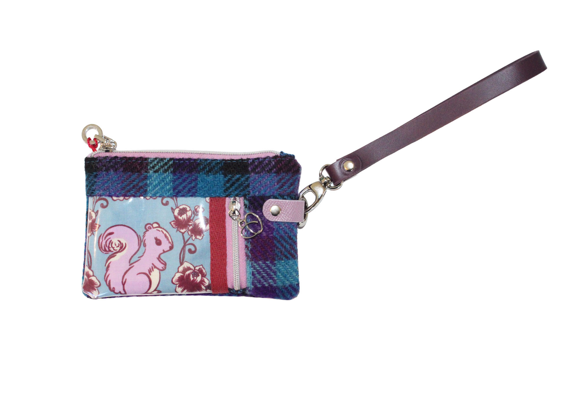 ARTWHM Mini Zippy Tweed Wallet