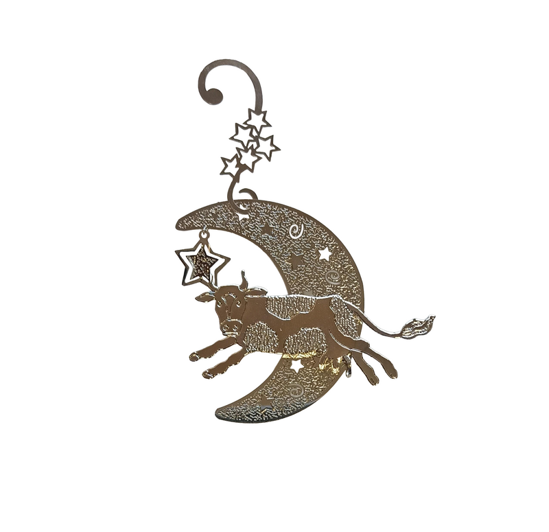 Cow Jump Over Moon Ornament