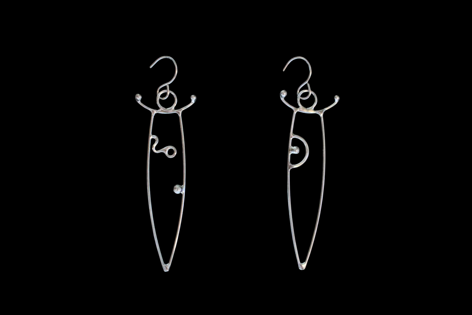 DRUSS SILVER EARRING #E236