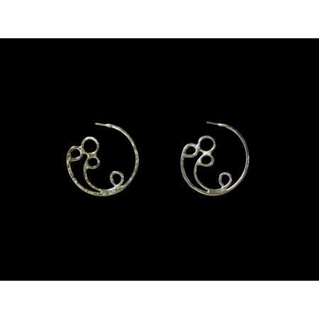 DRUSS SILVER EARRING #E23