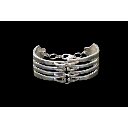 CGW SOLDERED FORK BRACELET #100